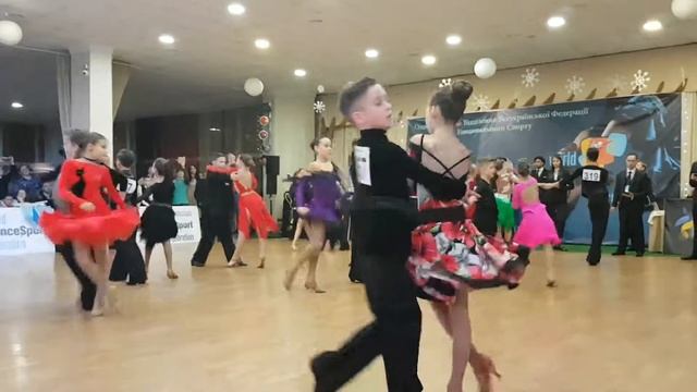 Первенство Одессы 2018, Спотивные бальные танцы смотреть онлайн
