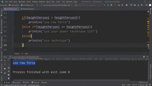 What you NEED to know about IF ELSE statements - Android KOTLIN смотреть онлайн