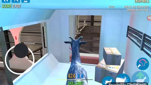 Фишка в игре Goat simulator которые вы не знали и как открыть новый скин ,,Анти гравитационную козу смотреть онлайн