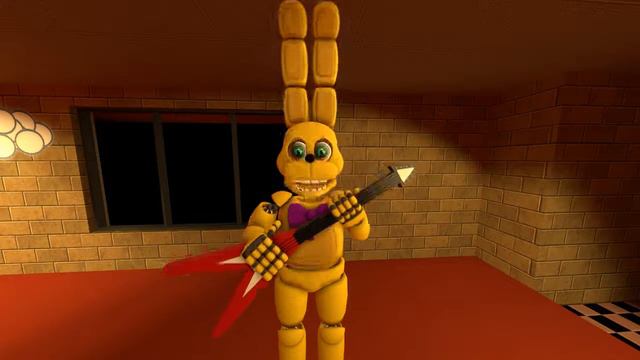 [SFM FNAF] Spring Bonnie Guitar смотреть онлайн