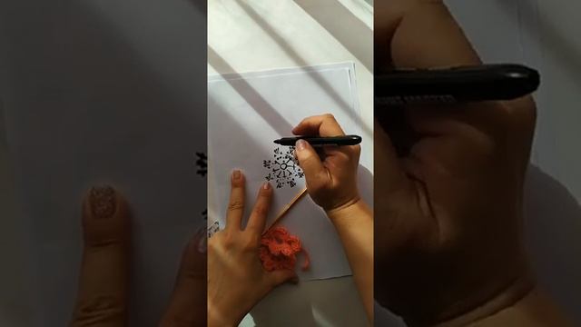 Трехярусная розочка крючком смотреть онлайн