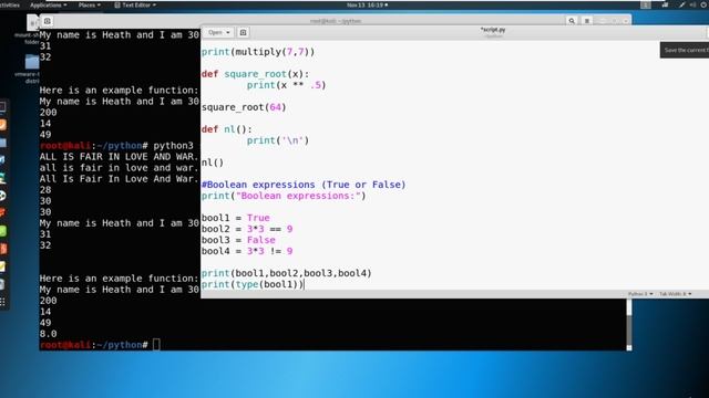 6. Boolean Expressions смотреть онлайн