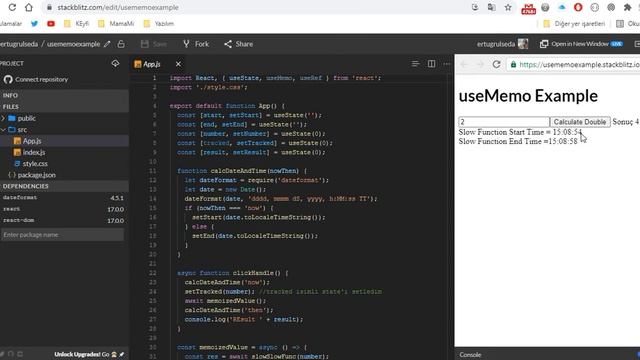useMemo nedir? смотреть онлайн