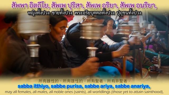 慈經 อัปปมัญญาภาวนา The Chant of Metta смотреть онлайн