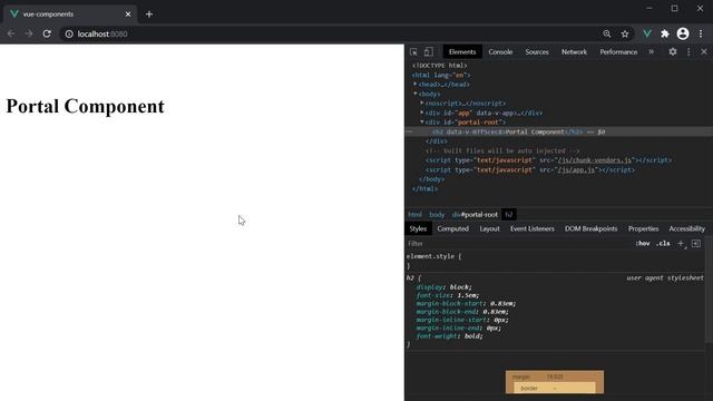 Vue JS 3 Tutorial - 43 - Teleport Component смотреть онлайн