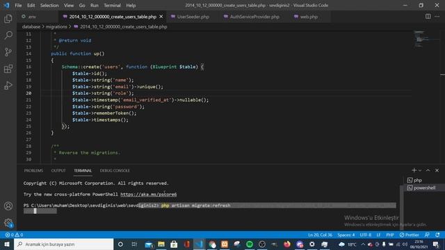 Laravel Specific ( one ) Table Refresh смотреть онлайн
