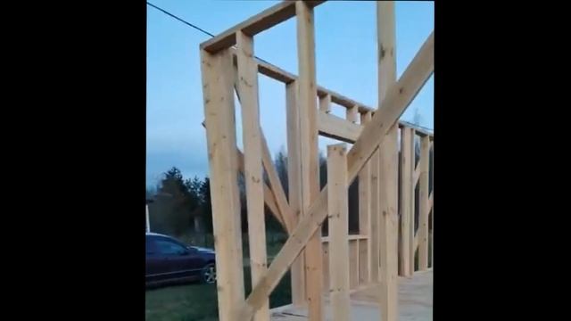 Проект 6х6 с хозблоком Заказчик построил своими руками смотреть онлайн