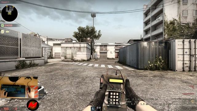 CS:GO I Compétition En Vue sur le Clavier Corsair RGB et la Souris Logitech G500s смотреть онлайн