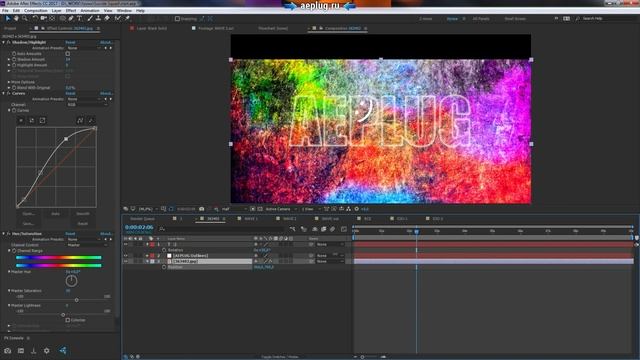 Заставка в стиле Отряда Самоубийц в After Effects с плагином Element 3D - 2 часть - AEplug 163 смотреть онлайн