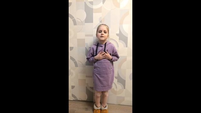 Орлова София, 6 лет, 4-я группа д/с № 61 "Родничок" г.о. Подольск. смотреть онлайн