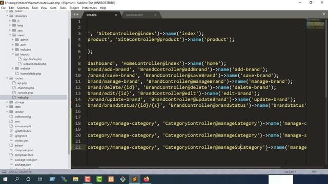 #20 Laravel 6 | Create category controller and manage category view смотреть онлайн