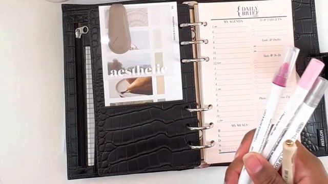 Moterm Business Planner Setup | Cloth and Paper Spiral Bound Planner смотреть онлайн