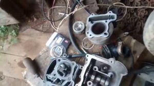 Оживление скутера, замена поршневых колец, новое решение проблемы
