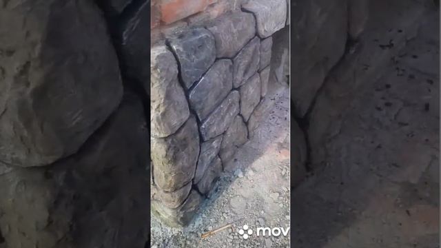 цоколь в искусственном камне