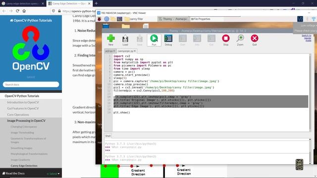 Canny Edge Detection with Raspberry Pi and OpenCV | تشخیص لبهی تصاویر با رزبری پای смотреть онлайн