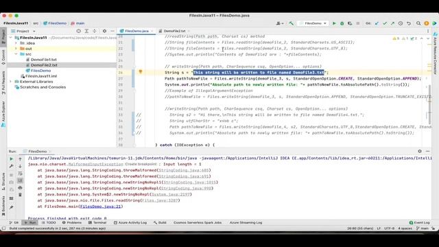 Files in Java 11 смотреть онлайн