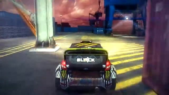 Dirt showdown w/ford fiesta under trailer wall tap смотреть онлайн