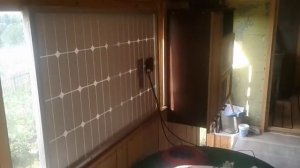Солнечная панель на даче