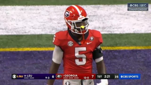 LSU WR Kayshon Boutte 53 Yard TD vs Georgia | 2022 College Football смотреть онлайн