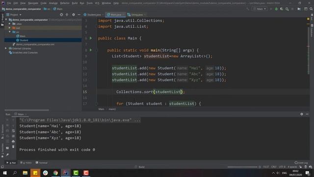 Bài 35: Comparable và Comparator trong Java смотреть онлайн