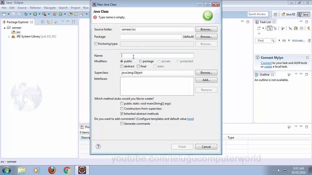 Java in Telugu - Tutorial 2 - Downloading Eclipse смотреть онлайн