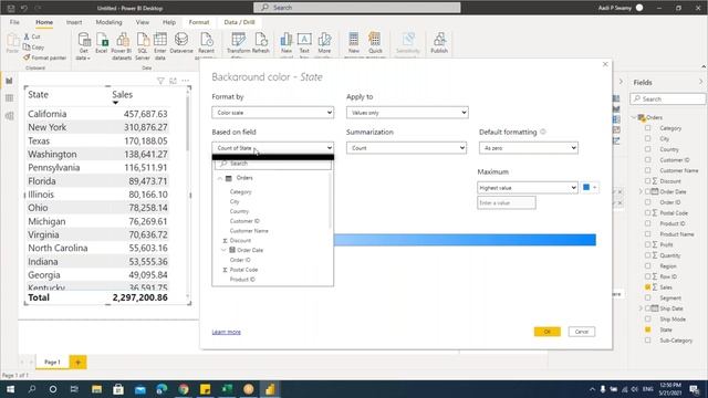 CONDITIONAL FORMATTING IN DETAIL - ENGLISH | POWER BI TIPS & TRICKS смотреть онлайн
