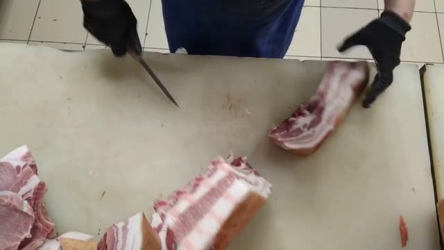 Нож из стали к110 по свинине. смотреть онлайн