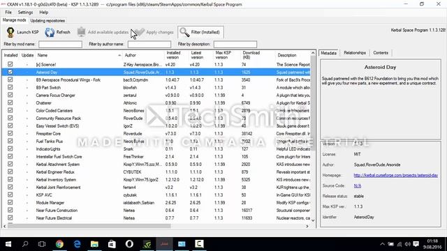 Bölüm 1 Ckan mod Hızlı mod Kerbal Space Program смотреть онлайн