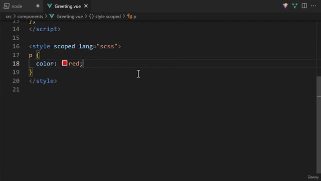 007 Using SASS in Components (06 - Advanced Vue Components) смотреть онлайн