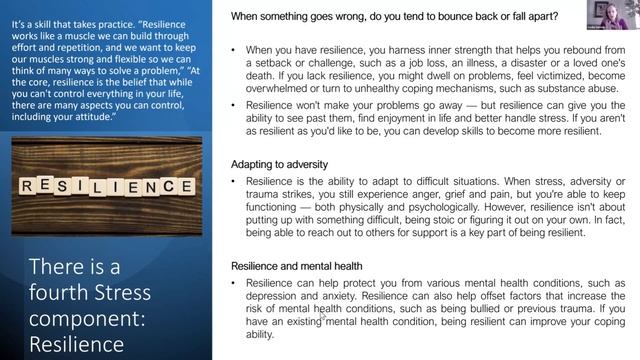 Webinar - Stress Management AND Resilience For Students And Adults - 9 Feb 2022