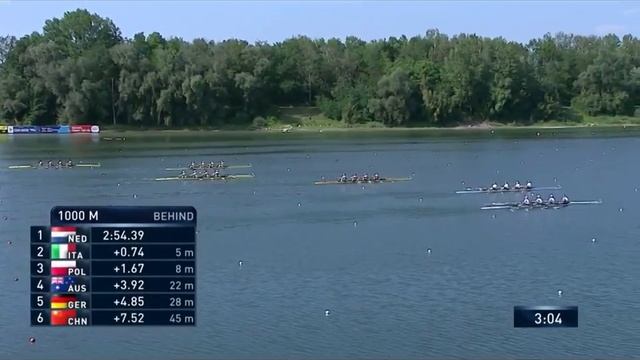 Men’s quad - A Final - World Rowing Championships 2019 - Linz смотреть онлайн