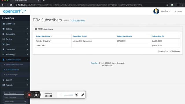 web push notification for OpenCart (Pro Version) смотреть онлайн