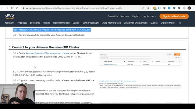 Create your first Amazon DocumentDB database from AWS Cloud9 смотреть онлайн