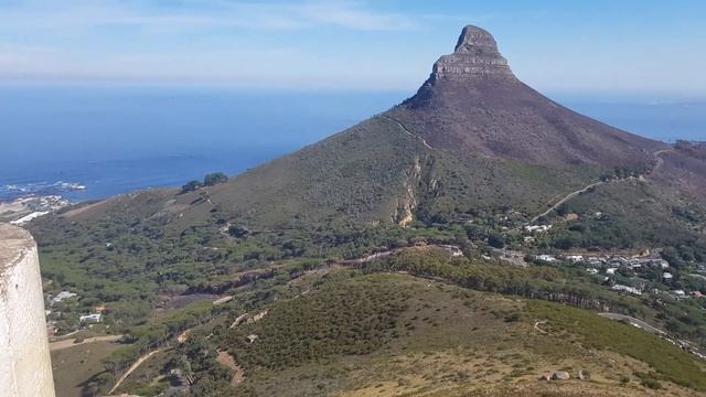 Вид со Столовой горы, Кейптаун, Южная Африка. Table Mountain, Cape Town. смотреть онлайн