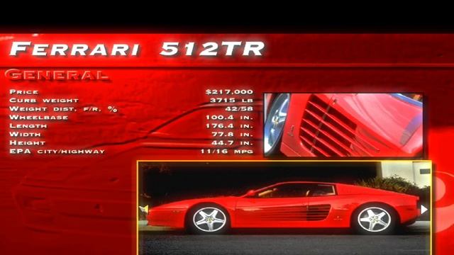 FERRARI 512 TESTAROSSA TOP SPEED#ferraritestarossa смотреть онлайн