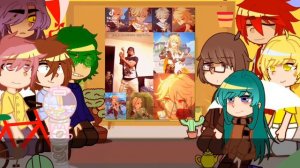 Реакция 13карт на геншин импакт♡(2часть)