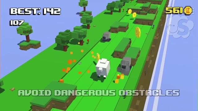 Cuby Creatures - Endless Runner gameplay trailer for Android смотреть онлайн