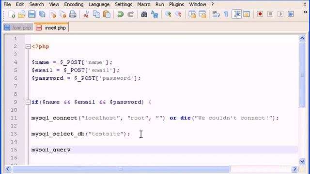 23 Insert values in Database (Section PHP & MySQL) смотреть онлайн
