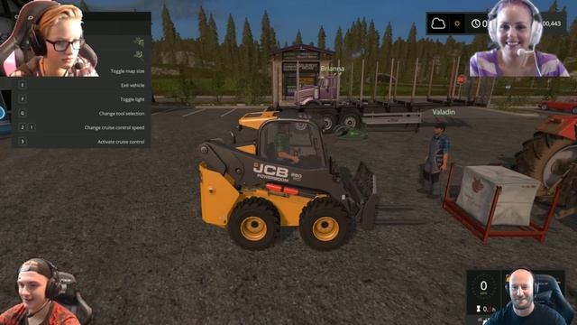 The FGN Crew Plays: Farming Simulator 2017 #4 - Skidsteer Operator (PC) смотреть онлайн