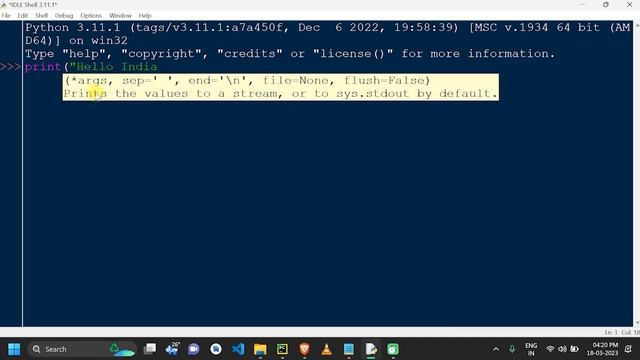 Python Syntax - Your First Python Program - Python Tutorial in Hindi - S1:E3- Harsh Nagar смотреть онлайн