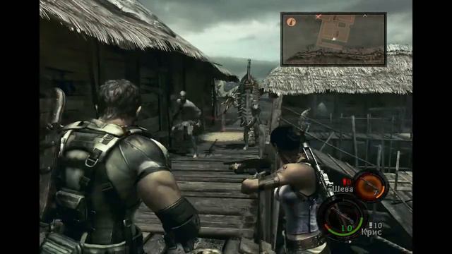 Resident Evil 5 на пару с Досей #7 смотреть онлайн