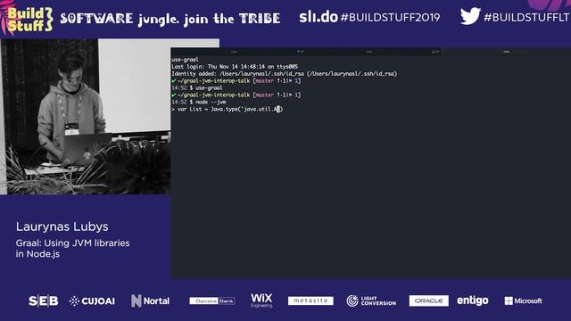 Laurynas Lubys - Graal: Using JVM libraries in Node.js смотреть онлайн