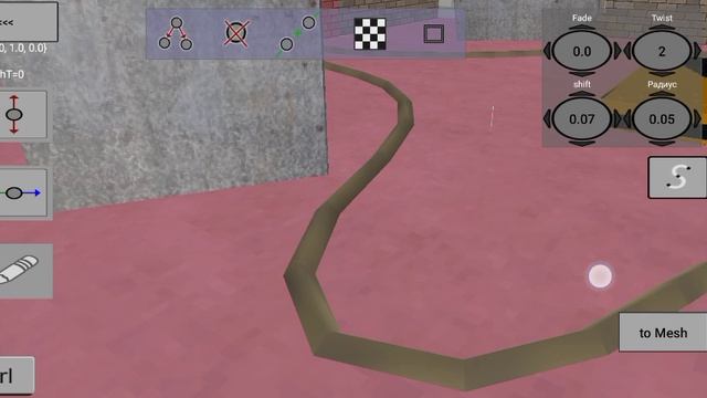 3DMap Инструмент змейка. Для рисования проводов.