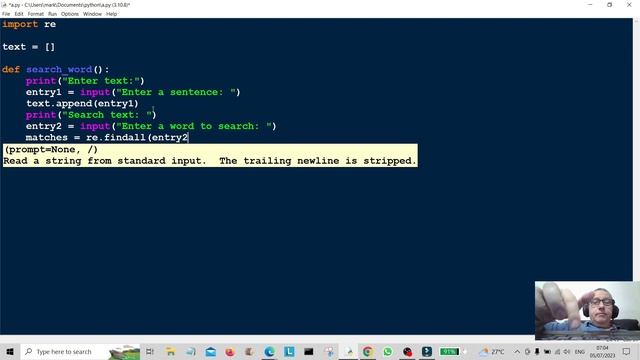 Python Programming - Beginners Regex Findall String Search 2023 смотреть онлайн