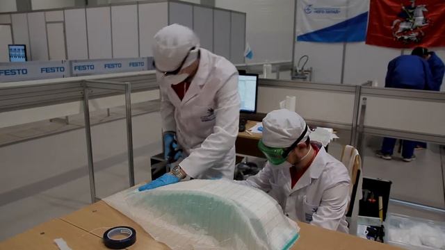 Пример изготовления изделия из композита на очном этапе смотреть онлайн