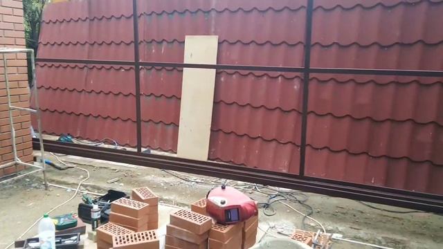 Кладка кирпичного столба в 2 ряда (500/500) смотреть онлайн