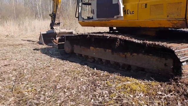 NACHALO Копаем пруд гусеничным экскаватором! смотреть онлайн