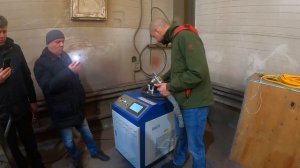 Оборудование для лазерной чистки металла