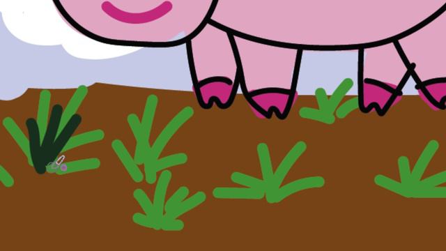 Рисуем свинку детям часть 79 смотреть онлайн