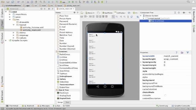 Android - List View смотреть онлайн